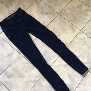 AEO super super stretch jegging. Hi-rise.